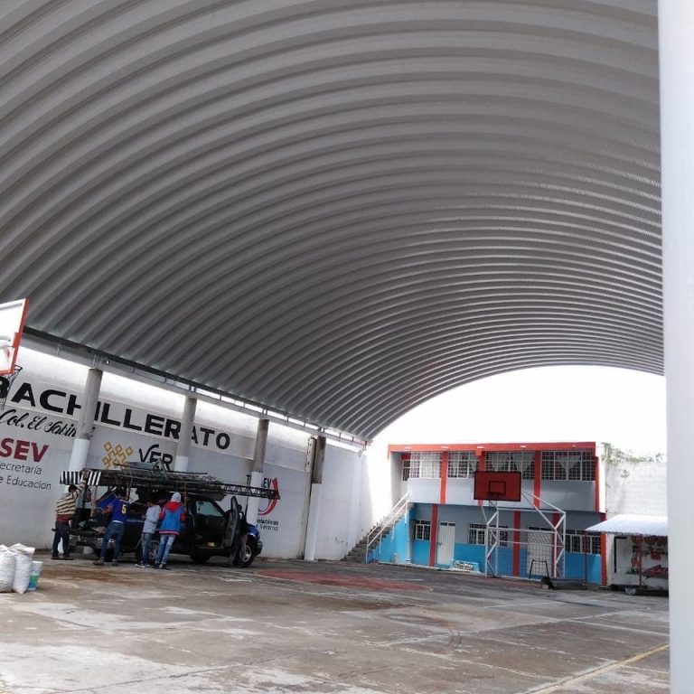 Lee más sobre el artículo Cancha Escolar en Perote, Veracruz.