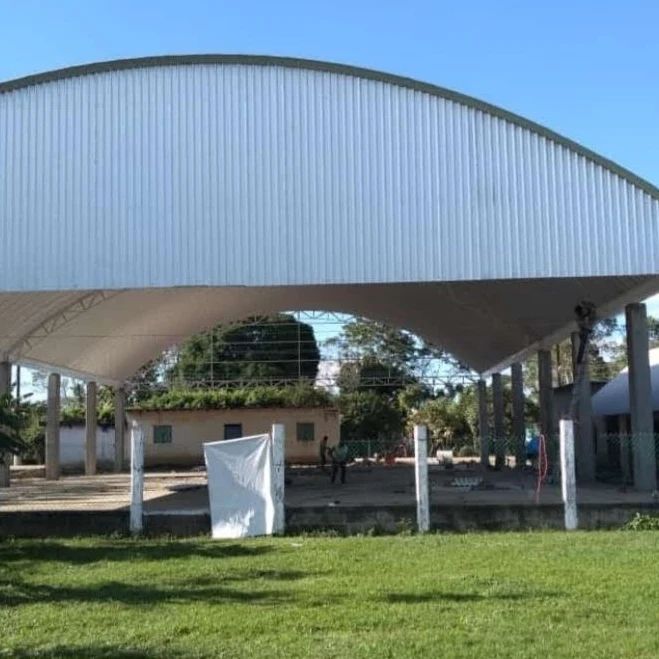 Lee más sobre el artículo Techado con Tímpano y Cercha en Tlaquilpa, Veracruz.