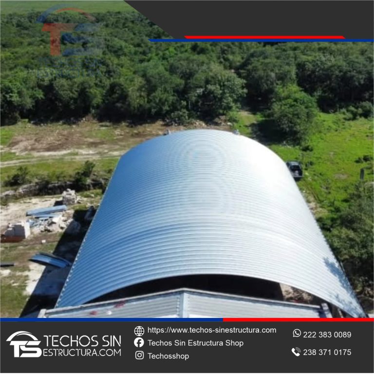 Lee más sobre el artículo Arco Techo para Hangar en Puerto Morelos